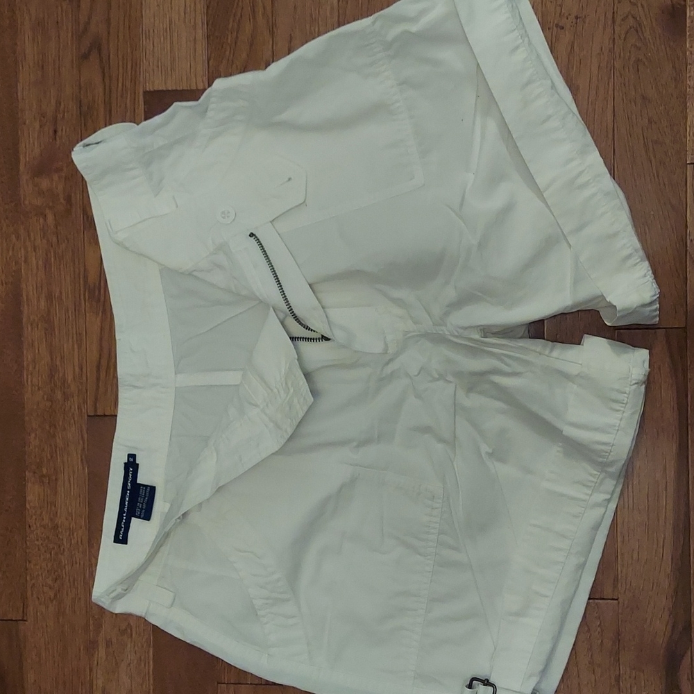 COPY - Ralph Lauren Sport Womens White Cargo Shorts size 12.